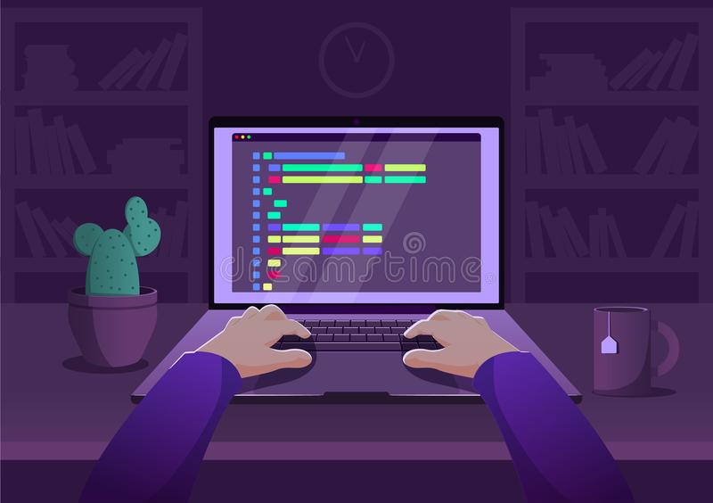 Coding person